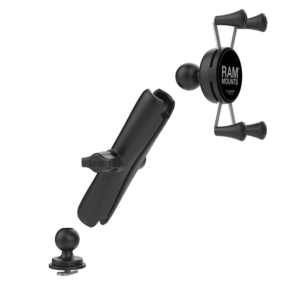 RAM Mount X-Grip Phone Mount w/Track Ball Base - Long