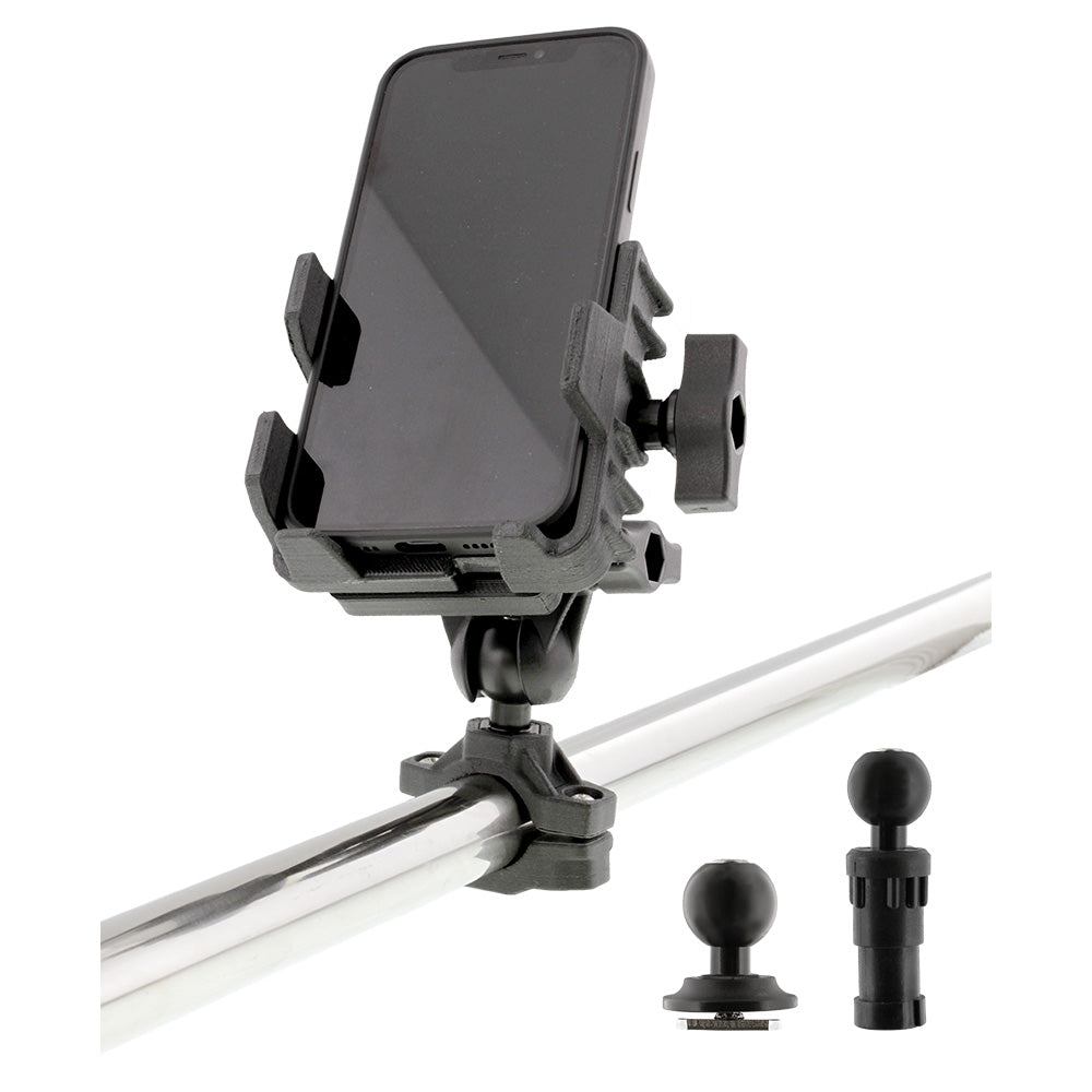 Scotty 0139 Phone Holder w/Post, Track Rail Mounts