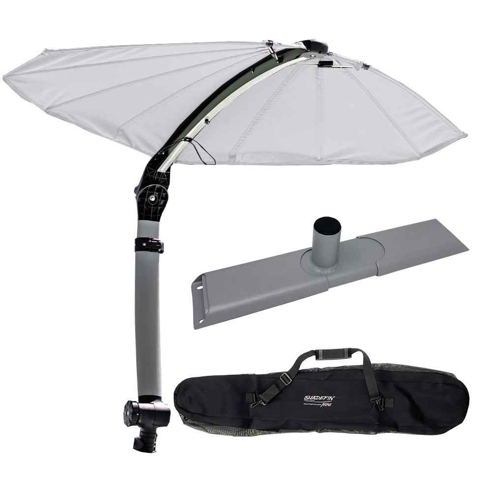TACO ShadeFin Mini w/White Fabric - Bag Kayak Mount Kit