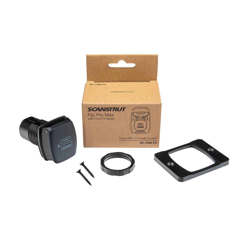 Scanstrut Flip Pro Plus Fast Charge USB-A USB-C Socket