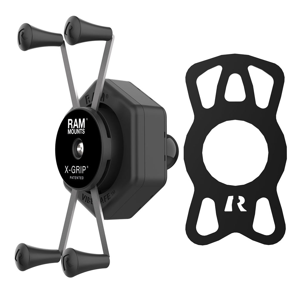 RAM Mount RAM X-Grip Large Phone Holder w/Ball Vibe-Safe Adapter