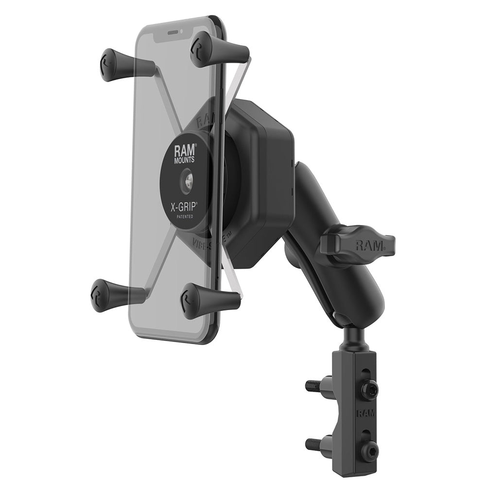 RAM Mount RAM X-Grip Large Phone Mount w/Vibe-Safe Reservoir Base