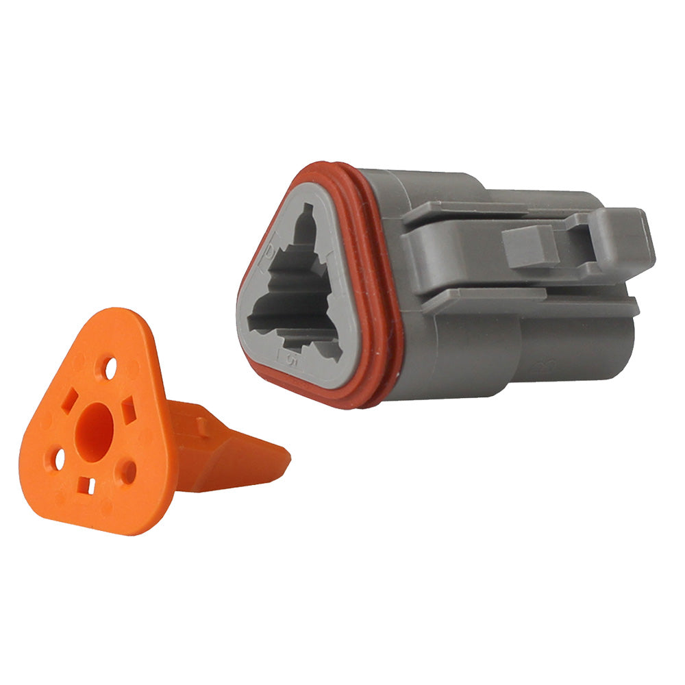 Pacer Deutsch DT Plug Wedge Lock Kit - 3 Position - 10 Pack