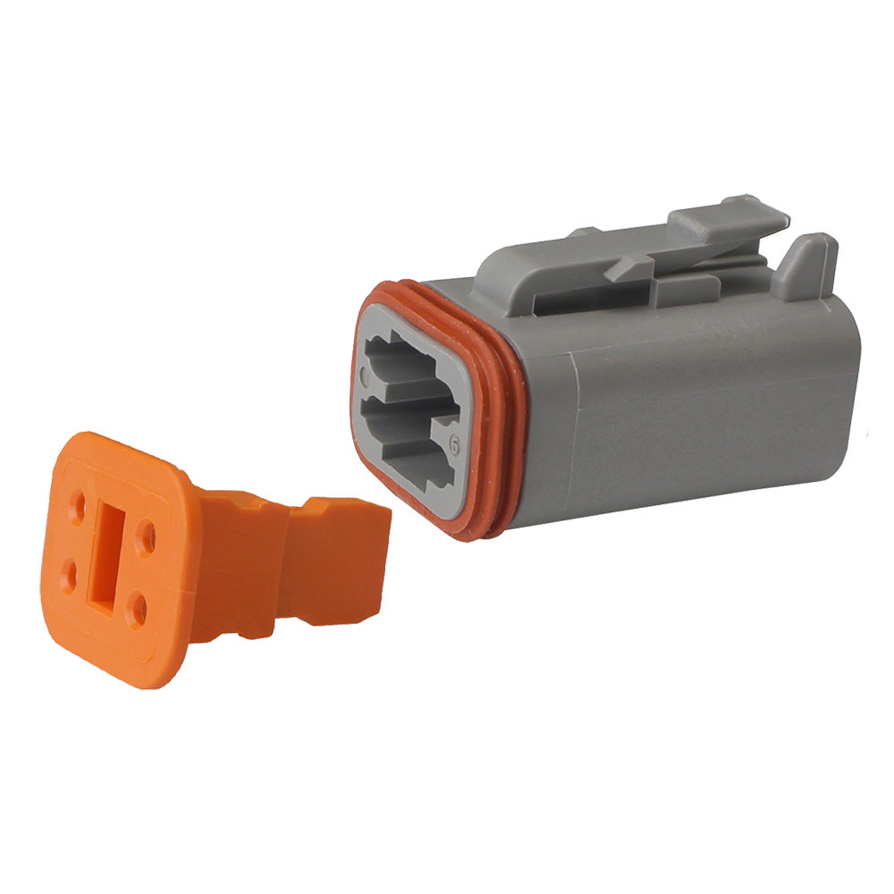 Pacer Deutsch DT Plug Wedge Lock Kit - 4 Position - 10 Pack