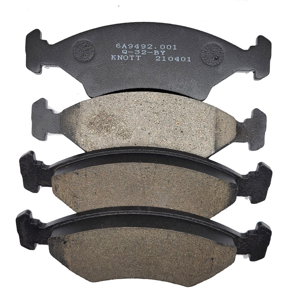 Load Rite Brake Pads 10 12" Disc Full Axle 2 Sets Inner Outer