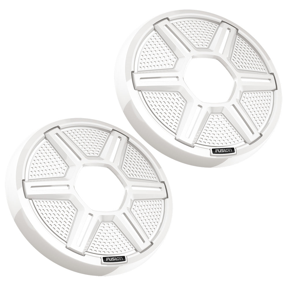 Fusion Apollo 7.7" Shielded White Speaker Grilles (Pair)