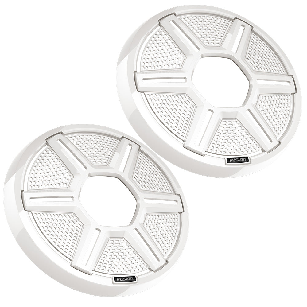 Fusion Apollo 8.8" Shielded White Speaker Grilles (Pair)