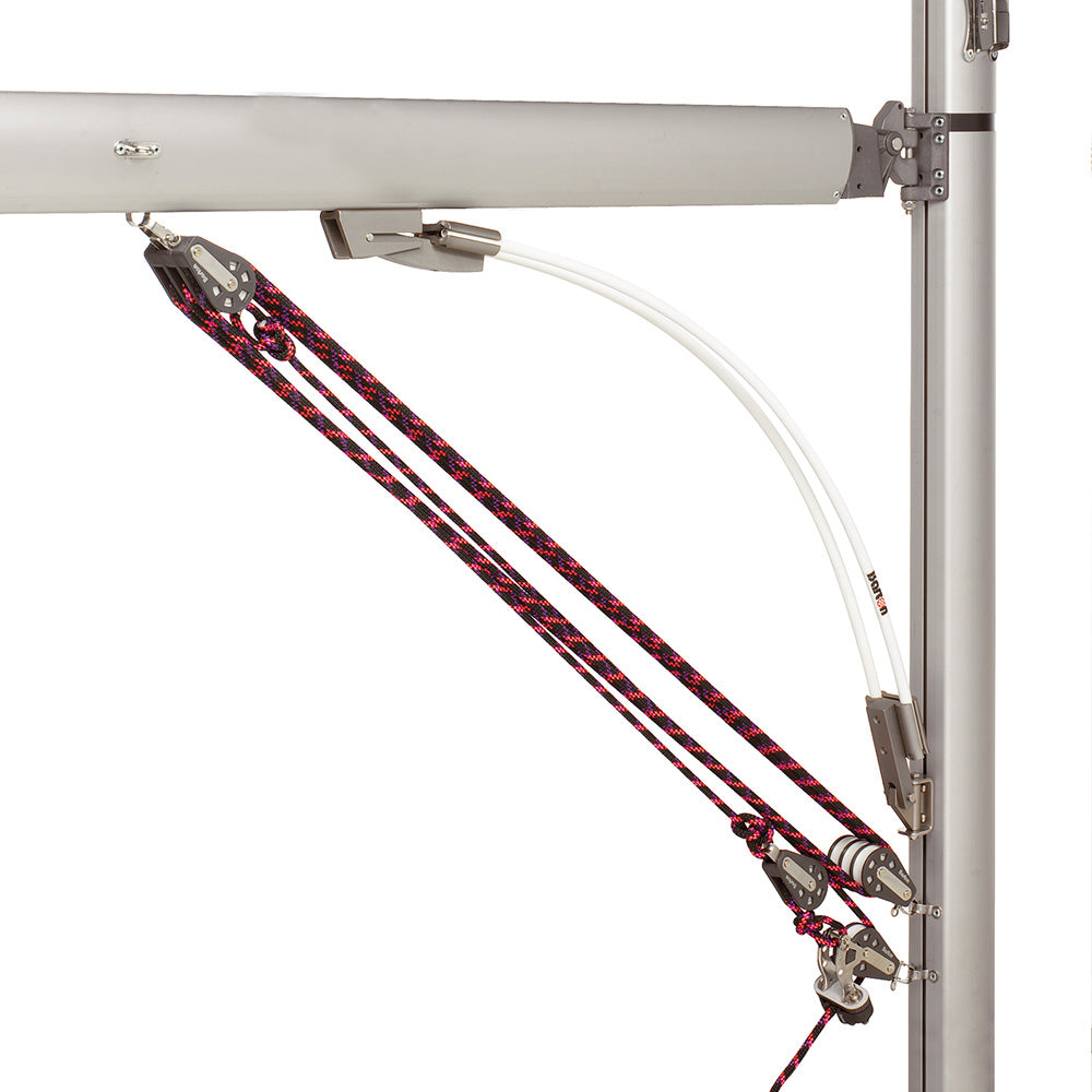 Barton Boomstrut - Silver/White f/Boats 30-40'