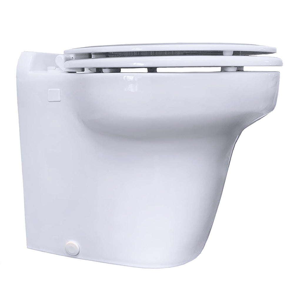 Raritan Comfort Height Marine Elegance w/Pressurized Freshwater Smart Toilet Control - White - 24V