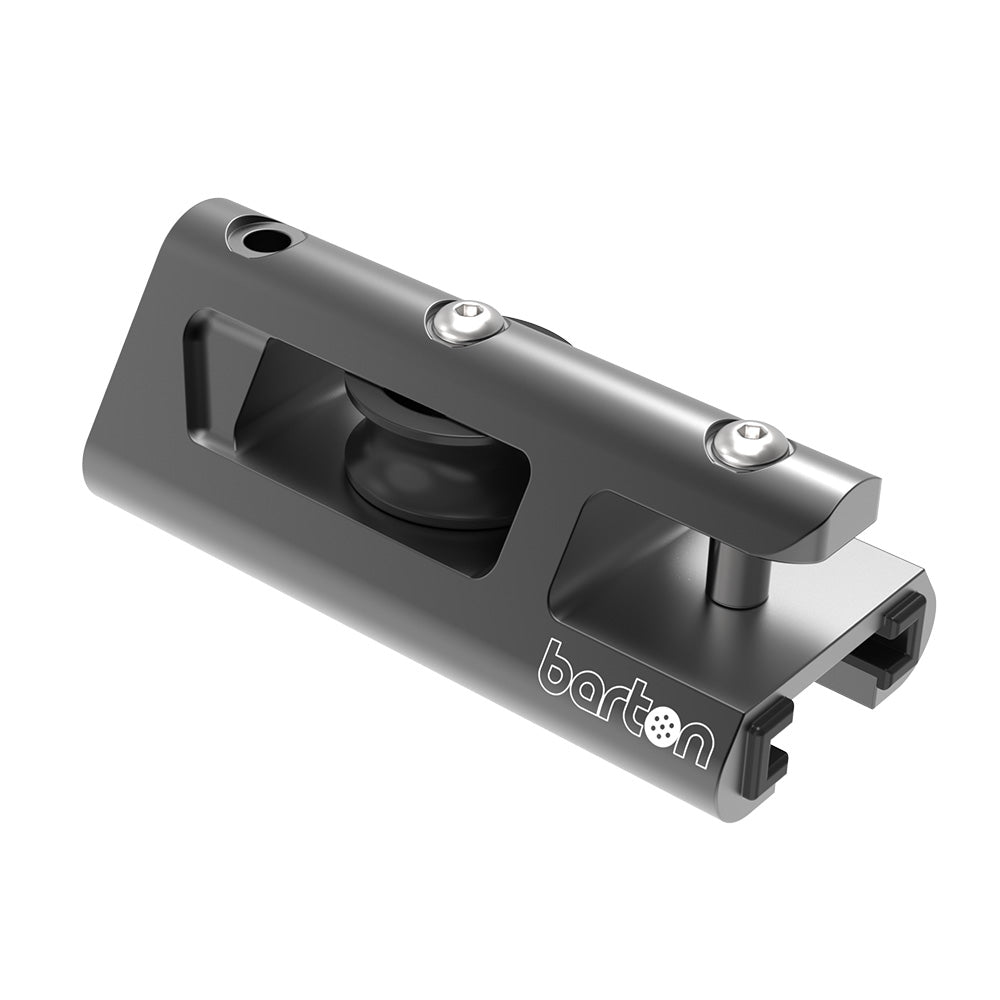 Barton 32mm End Stop Becket Genoa Car Track - Black