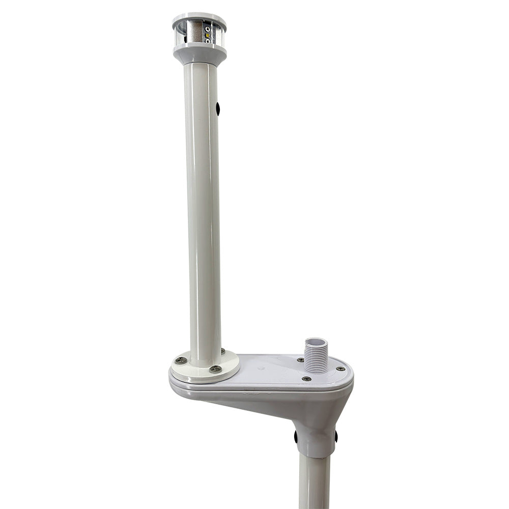 Seaview C5 Certified Light Bar Top w/LTBLED12C5 Masthead Light Threads f/GPS