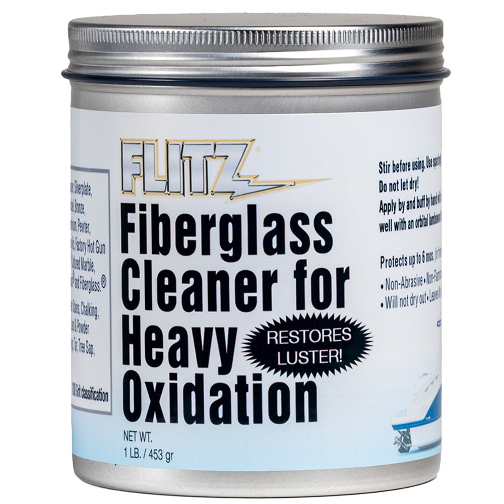 Flitz Fiberglass Cleaner f/Heavy Oxidation - 1lb