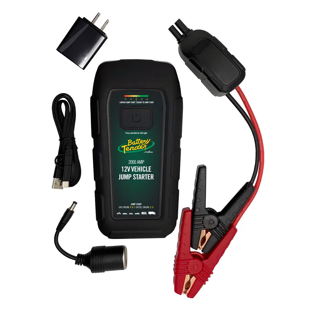 Battery Tender 2000 Amp Jump Starter - 16000MAH Power Bank
