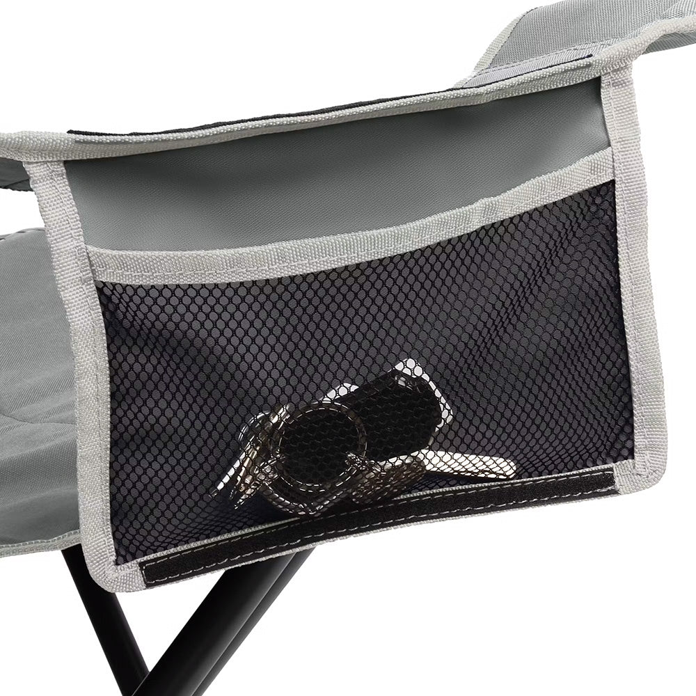 Coleman Big Tall Quad Camping Chair - Grey
