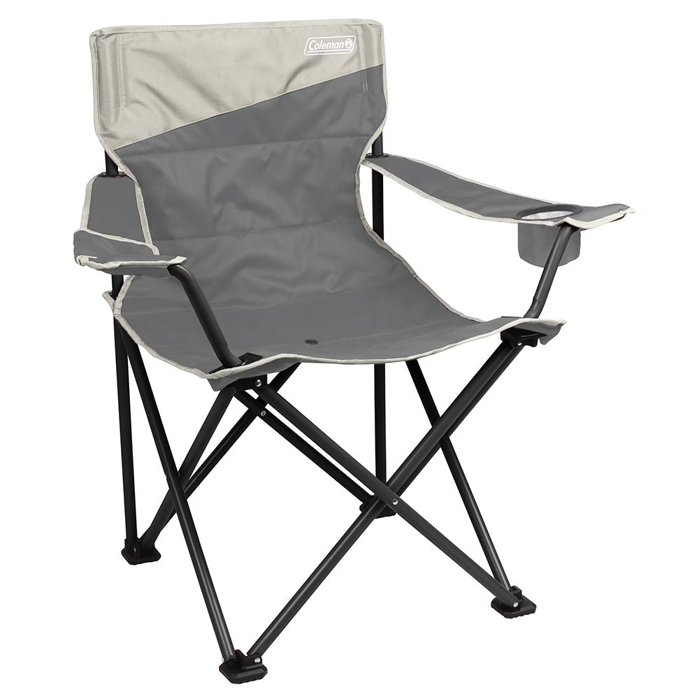Coleman Big Tall Quad Camping Chair - Grey