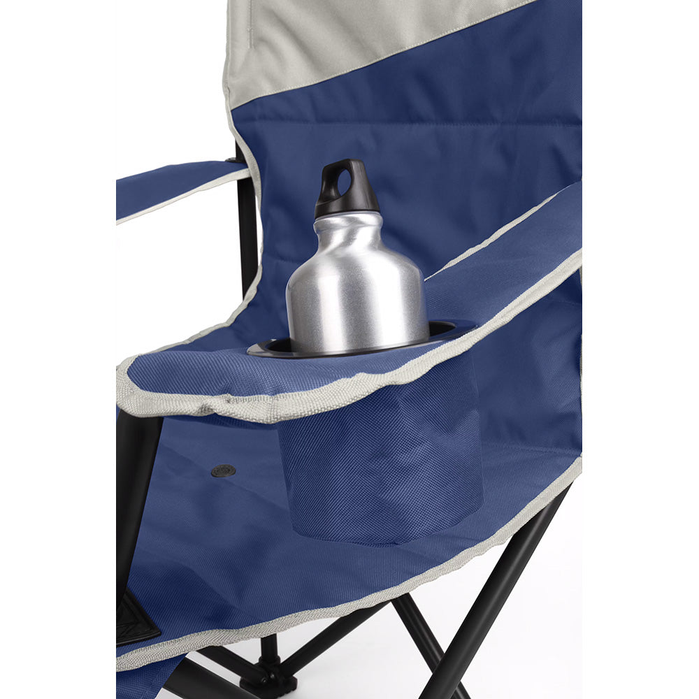 Coleman Big Tall Quad Camping Chair - Skyfall Blue
