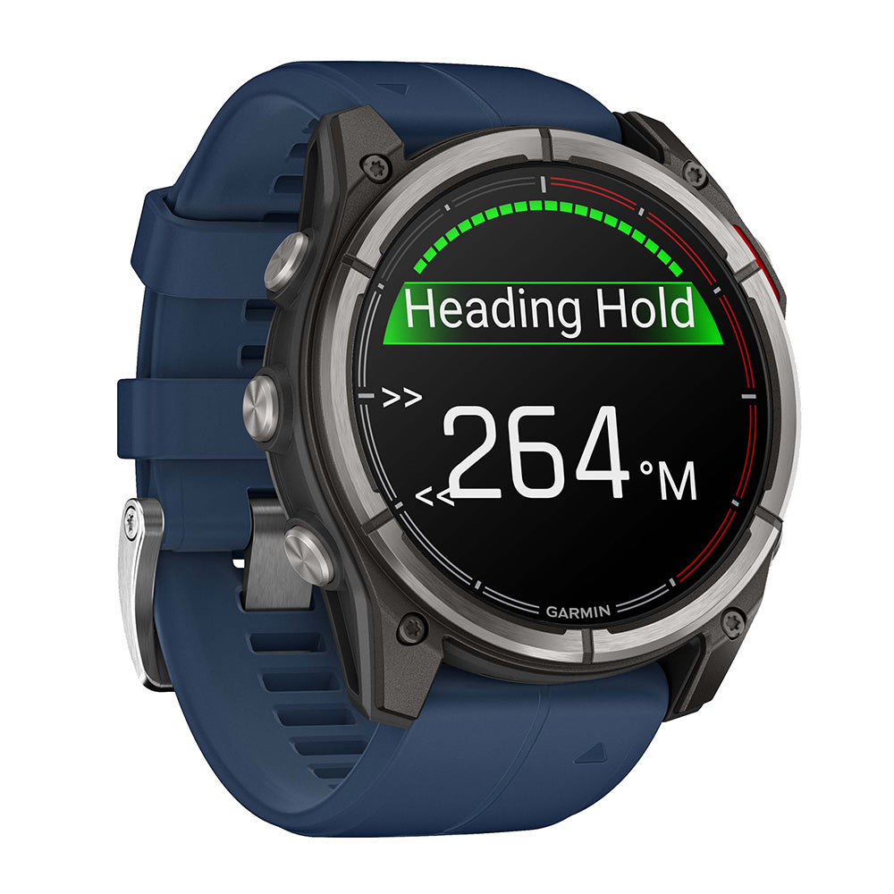 Garmin quatix 8 - 51mm AMOLED Marine GPS Smartwatch