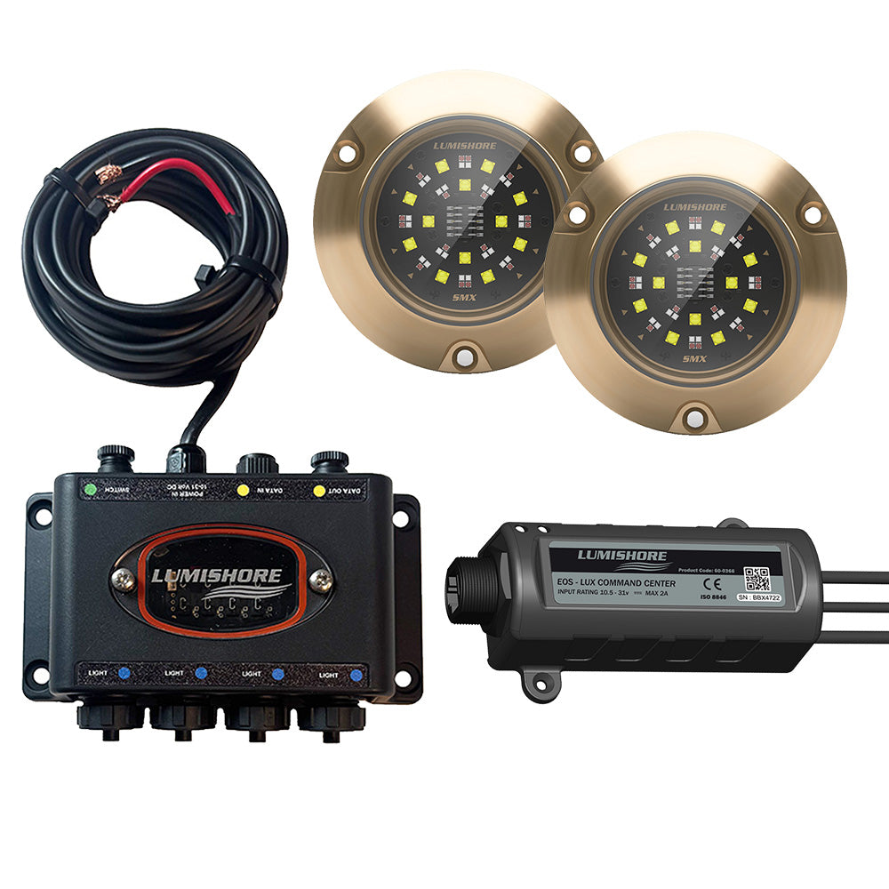 Lumishore LUX SMX154 2 Lights Hub LUX Command Center