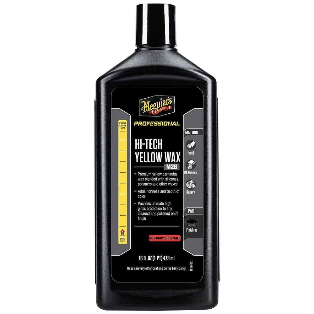 Meguiar's Hi-Tech Yellow Wax - 16oz