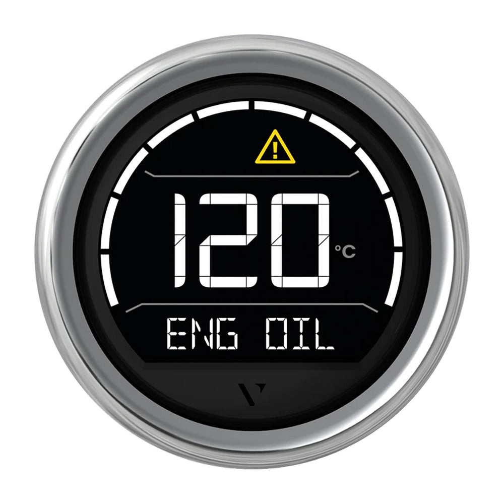 Veratron VL Digital 52 w/Round Chrome Bezel