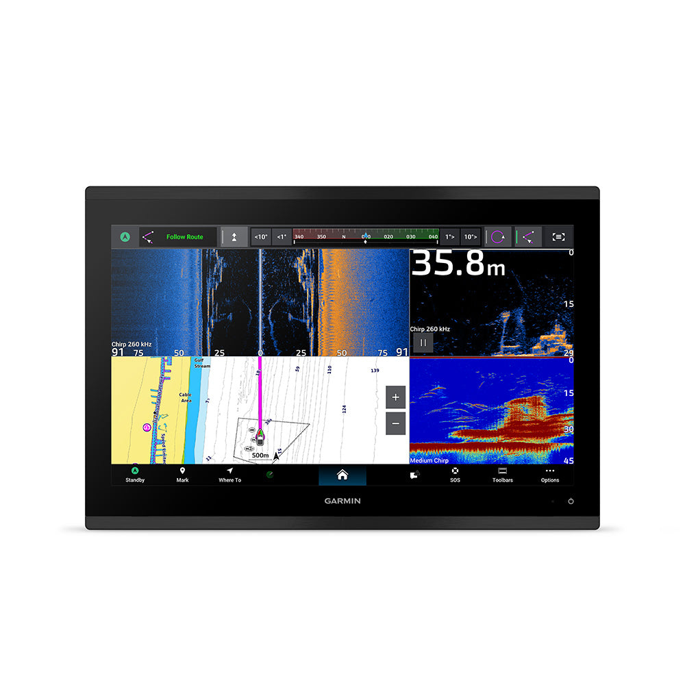 Garmin GPSMAP 9017xsv Premium Chartplotter/Sonar Combo w/Worldwide Basemap
