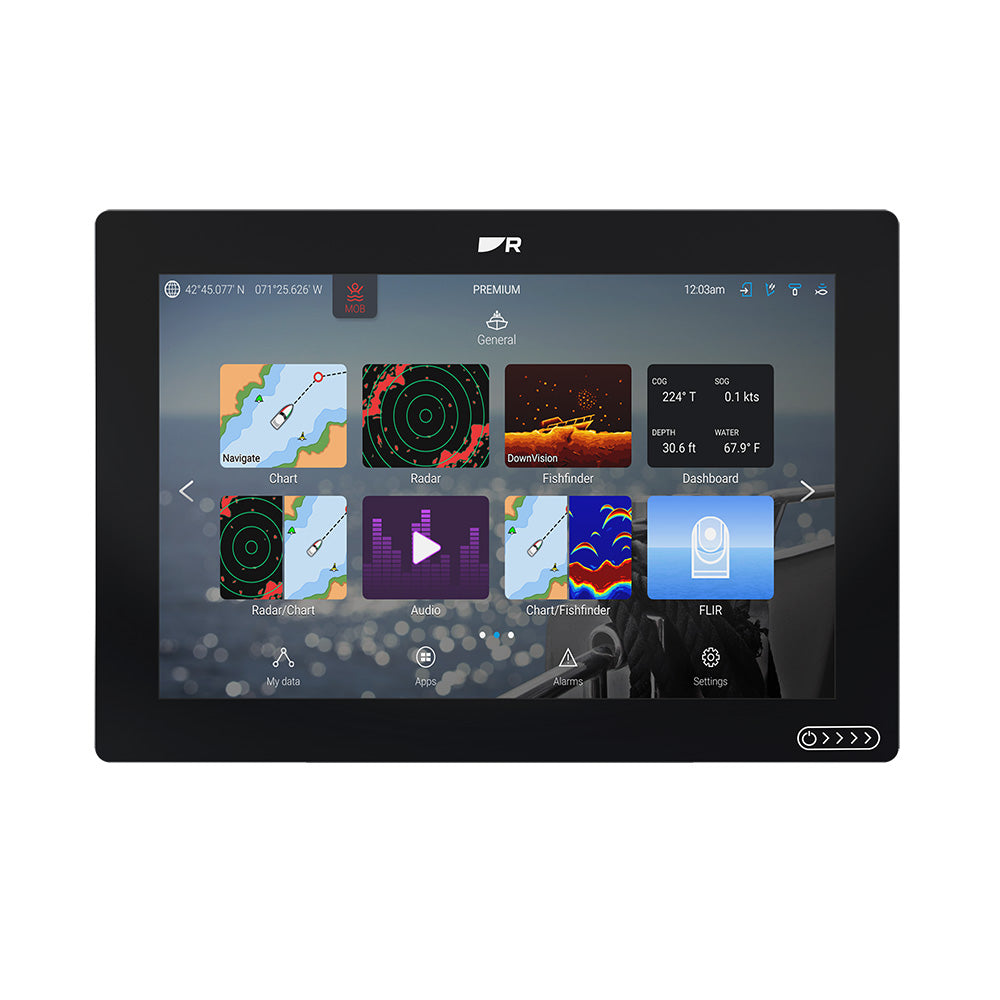 Raymarine Axiom 2 RV 12" Chartplotter/Fishfinder w/RealVision 3D Sonar - No Transducer