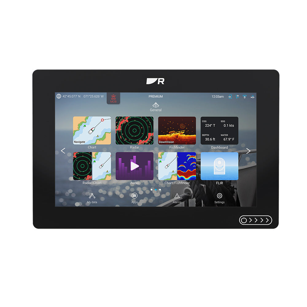 Raymarine Axiom 2 RV 9" Chartplotter/Fishfinder w/RealVision 3D Sonar, Lighthouse North America Chart RV-100 Transducer