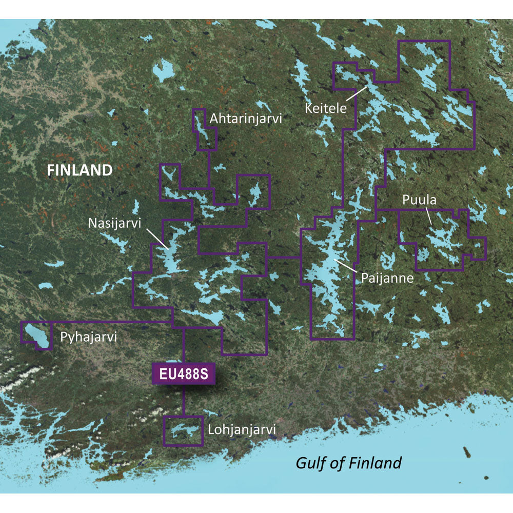 Garmin BlueChart g3 Vision HD - VEU488S - Keitele-Paijanne-Tampere - microSD/SD