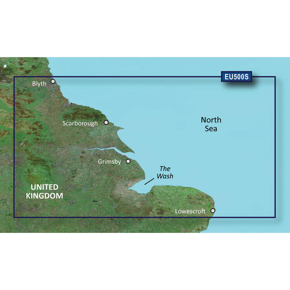 Garmin BlueChart g3 Vision HD - VEU500S - Blyth to Lowestoft - microSD/SD