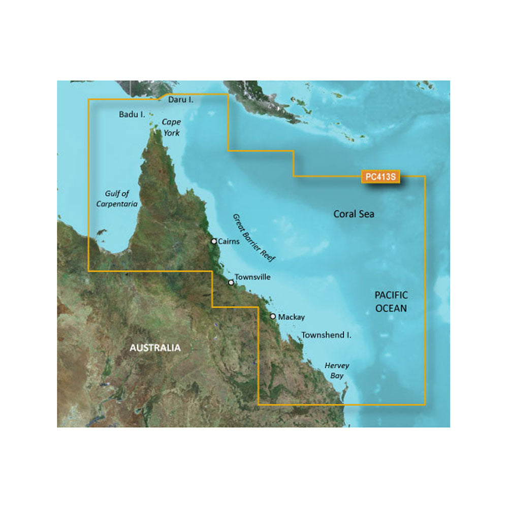 Garmin BlueChart g3 Vision HD - VPC413S - Mornington I. - Hervey Bay - microSD/SD