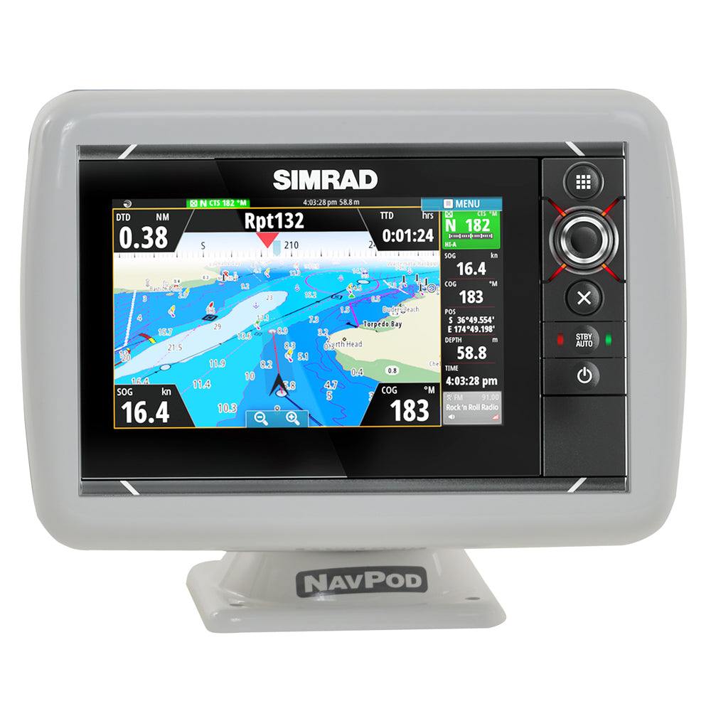 NavPod PP4406 PowerPod Pre-Cut f/Simrad NSS7 evo2 or B&G Zeus 7