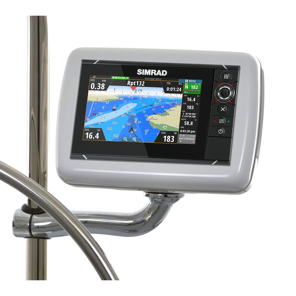 NavPod RMX4406 RailMount Pre-Cut f/Simrad NSS7 evo2 or B&G Zeus 7