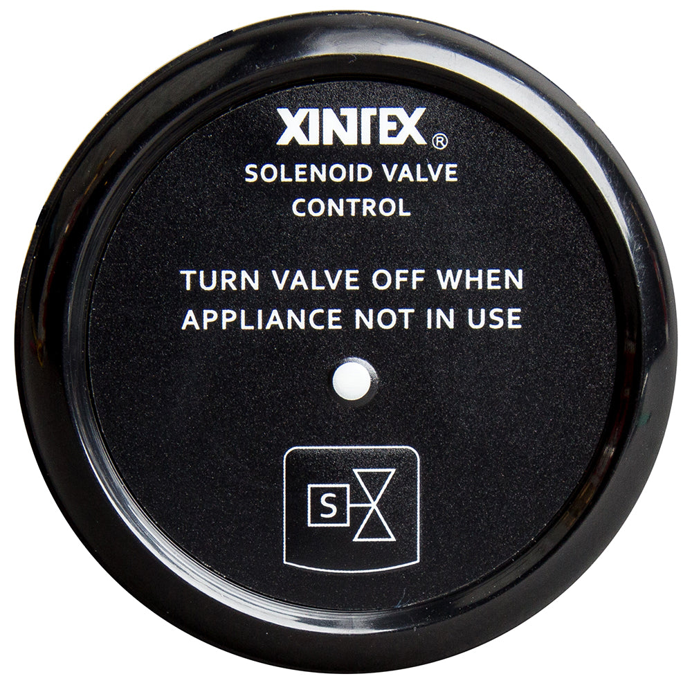 Fireboy-Xintex Propane Control Solenoid Valve w/Black Bezel Display