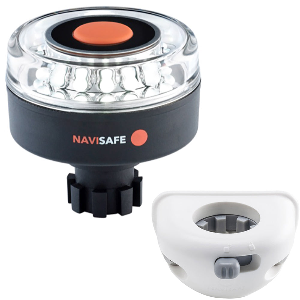 Navisafe Navilight 360 2NM w/Navibolt Base Vertical Mount - White