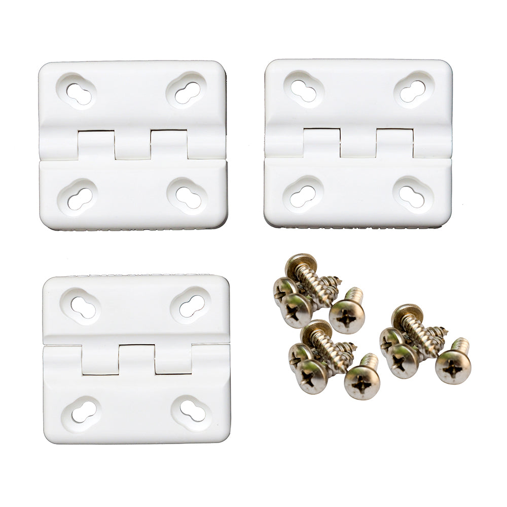 Cooler Shield Replacement Hinge f/Coleman Rubbermaid Coolers - 3-Pack