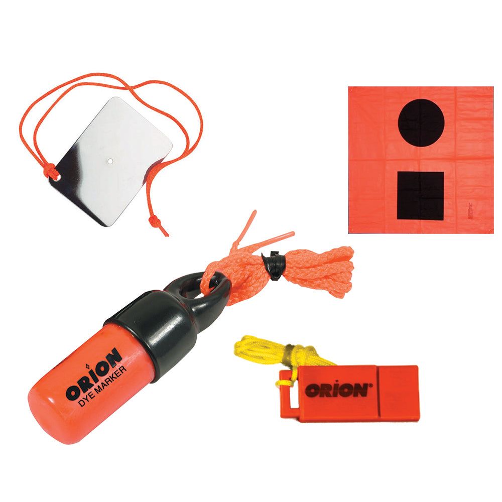 Orion Signaling Kit - Flag, Mirror, Dye Marker Whistle