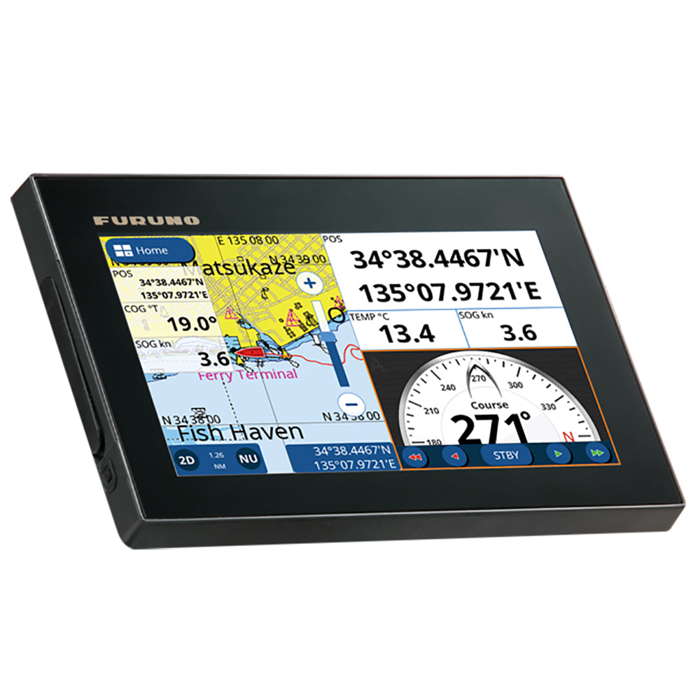 Furuno GP1871F 7" GPS/Chartplotter/Fishfinder 50/200, 600W, 1kW, Single Channel CHIRP
