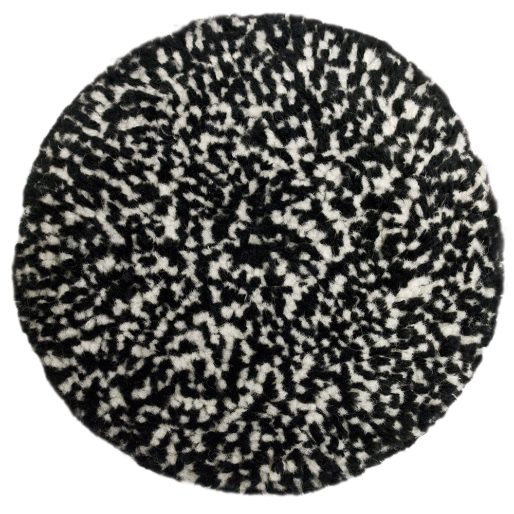 Presta Wool Compounding Pad - Black White Heavy Cut