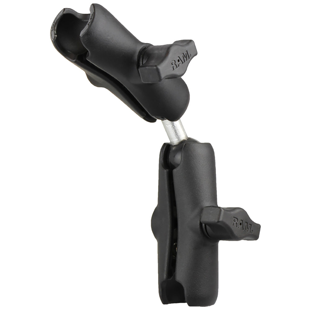 RAM Mount Double Socket Arm w/Dual Extension Ball Adapter