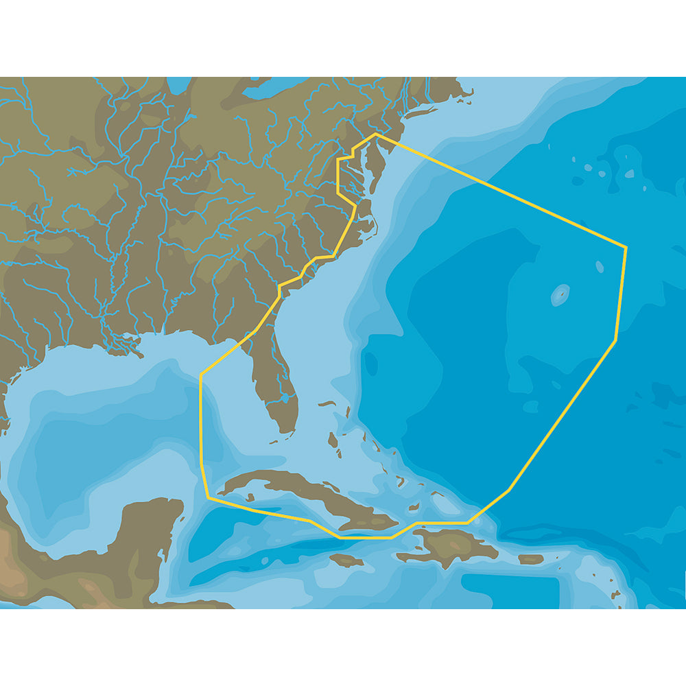 C-MAP 4D NA-063 Chesapeake Bay to Cuba - microSD/SD