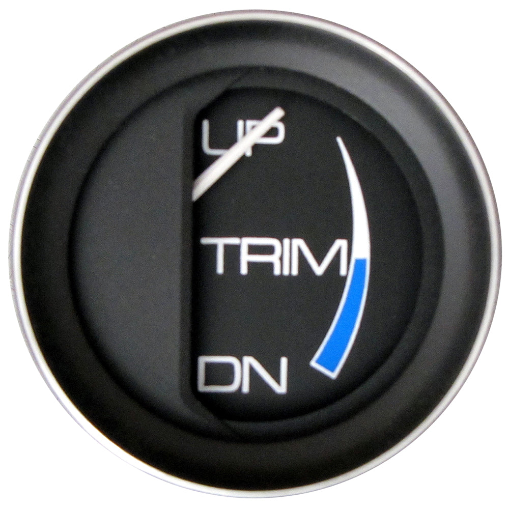 Faria Coral 2" Trim Gauge f/Mercury/Mariner/Mercruiser/Volvo DP/Yamaha (01 Newer)
