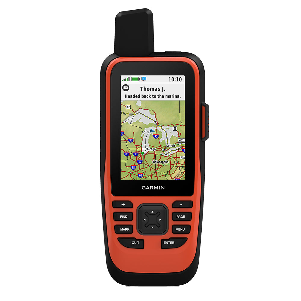Garmin GPSMAP 86i Handheld GPS w/inReach Worldwide Basemap