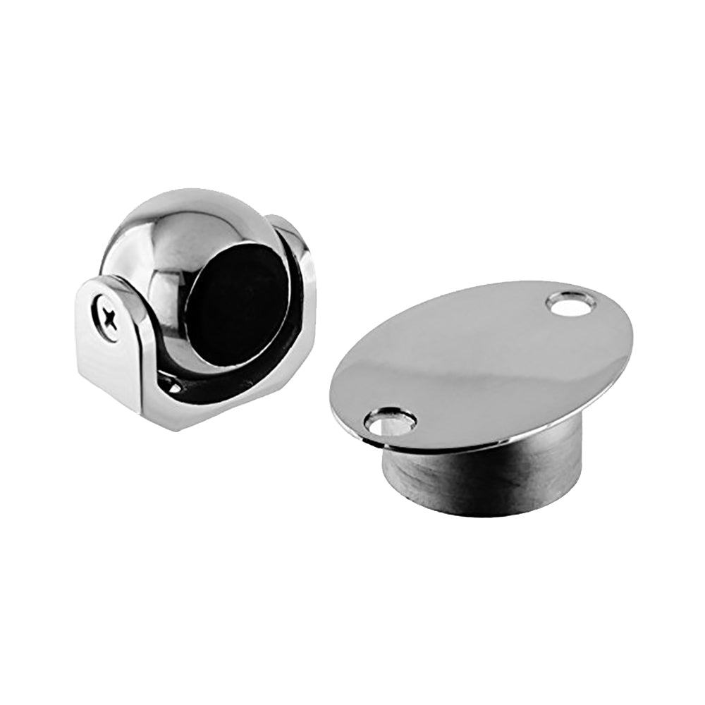 Southco Flush Magnetic Door Window Holder - 316 Stainless Steel