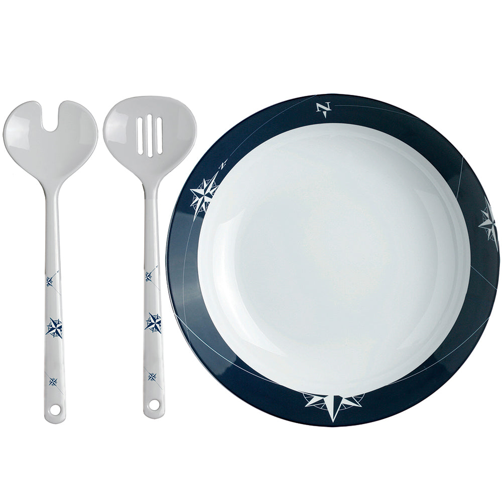 Marine Business Melamine Salad Bowl Servers - NORTHWIND