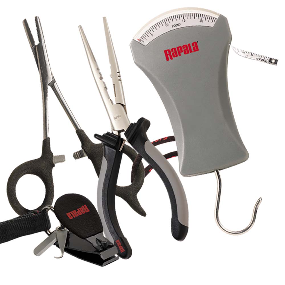 Rapala Combo Pack - Pliers, Forceps, Scale Clipper