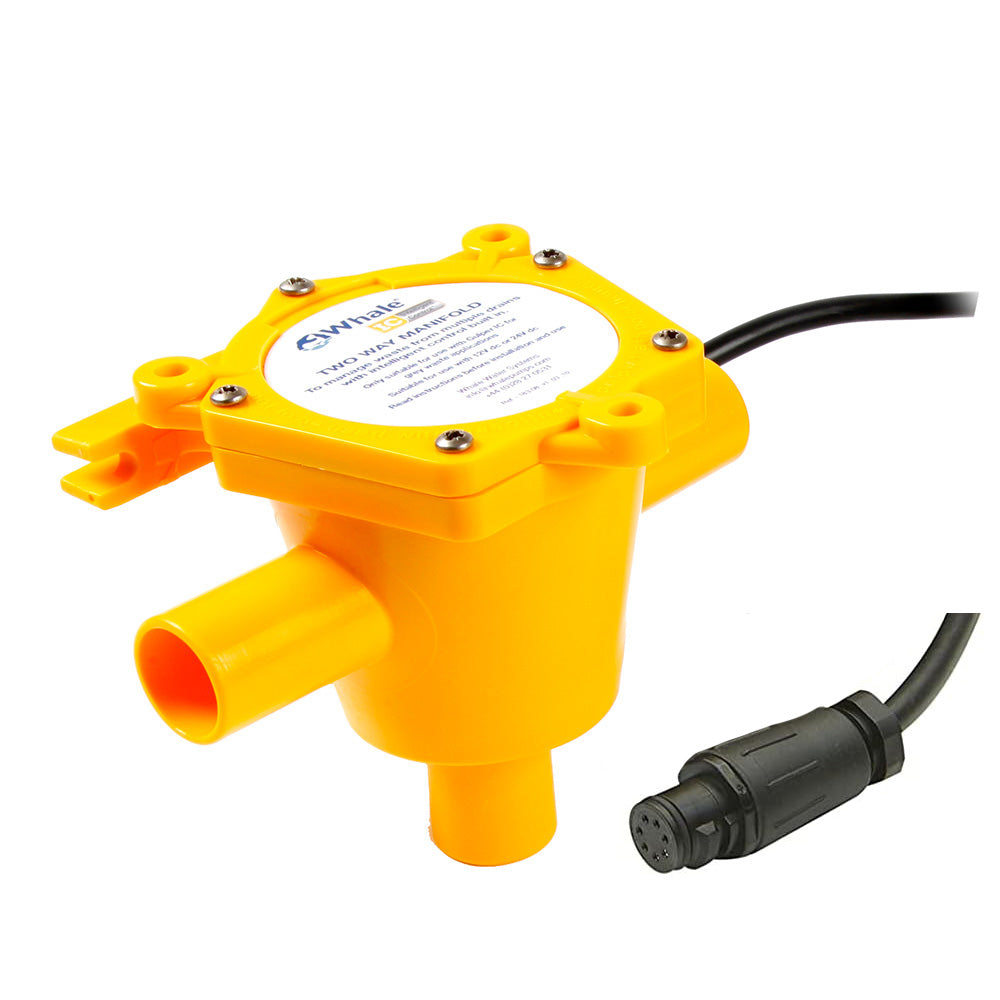 Whale 2-Way Waste Manifold 6 Cable 3/4" Ports