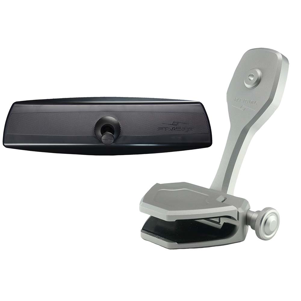 PTM Watersports Mirror/Bracket Kit w/VR-140 PRO Mirror ZXR-300 (Silver)