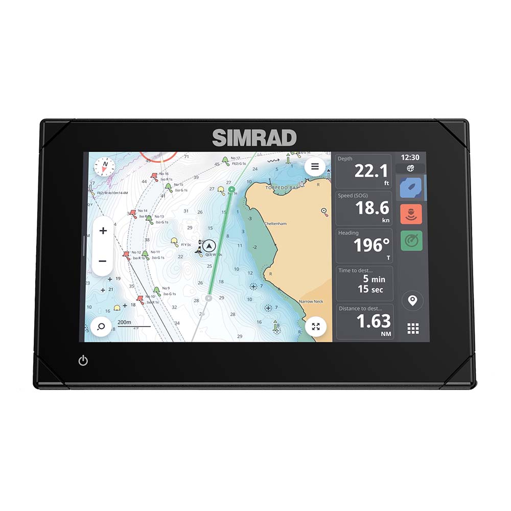 Simrad NSX 3007 7" Combo Chartplotter Fishfinder - Display Only - No Transducer