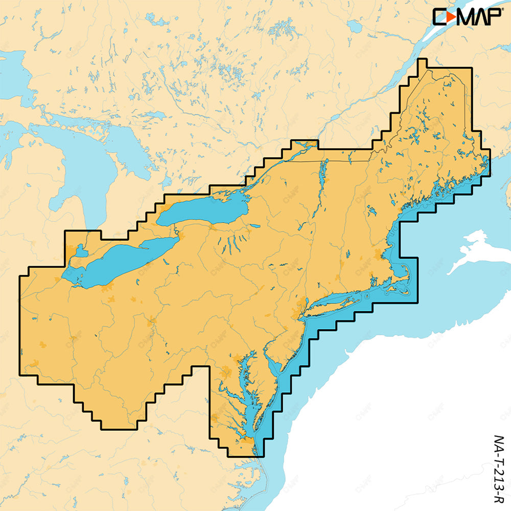 C-MAP REVEAL X - U.S. Lakes North East
