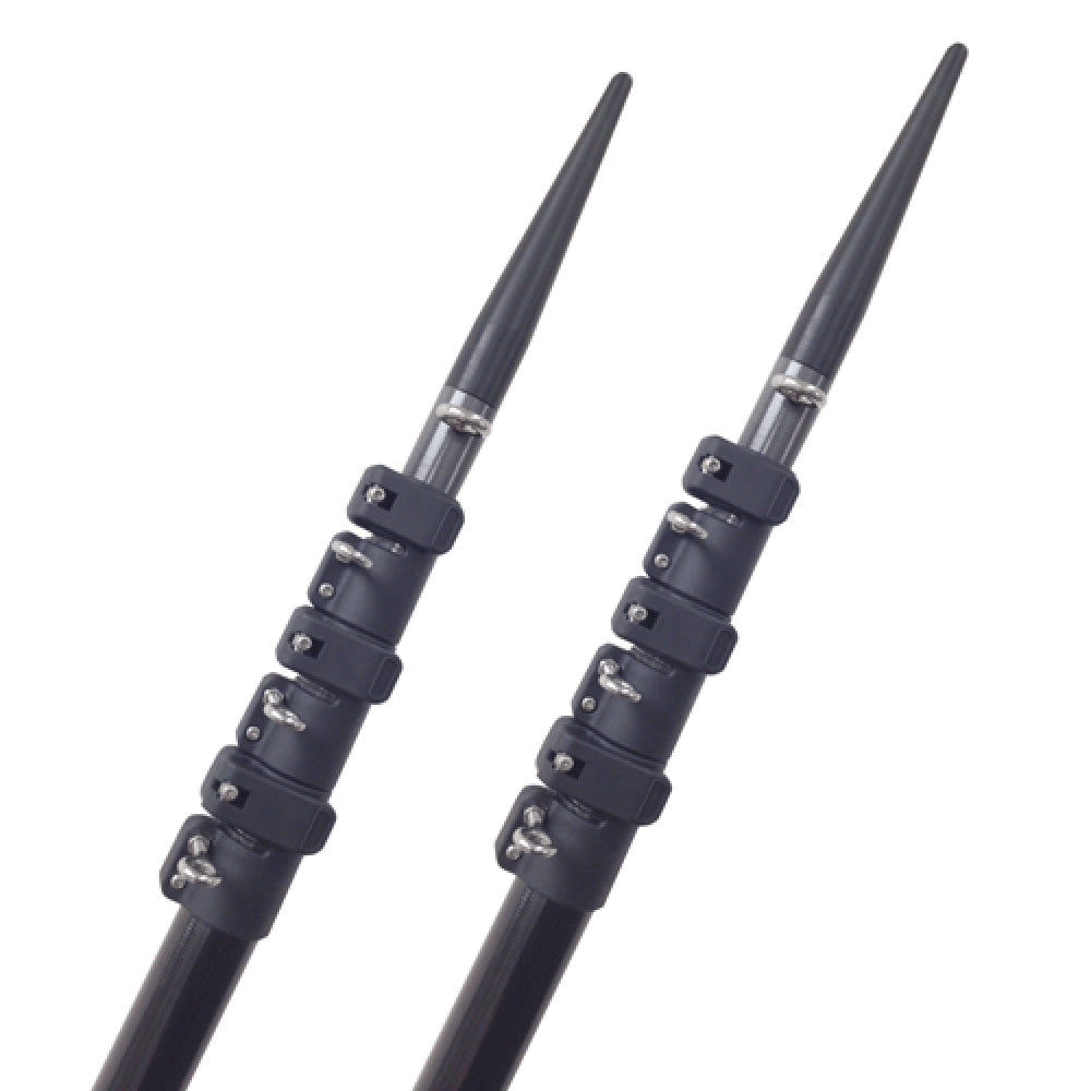 Lees 22 Telescoping Carbon Fiber Outrigger Poles f/RUPP Mount